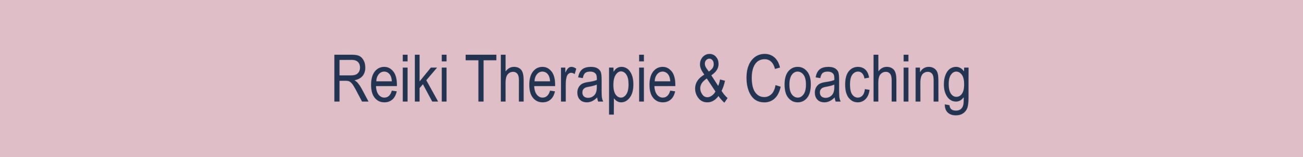 Reiki Therapie